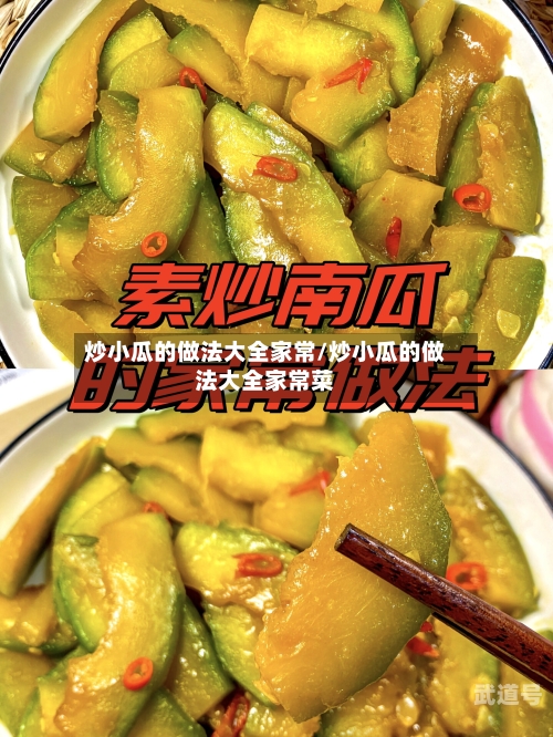 炒小瓜的做法大全家常/炒小瓜的做法大全家常菜
