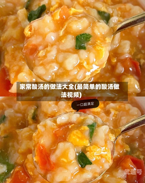 家常酸汤的做法大全(最简单的酸汤做法视频)