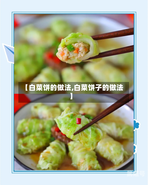 【白菜饼的做法,白菜饼子的做法】