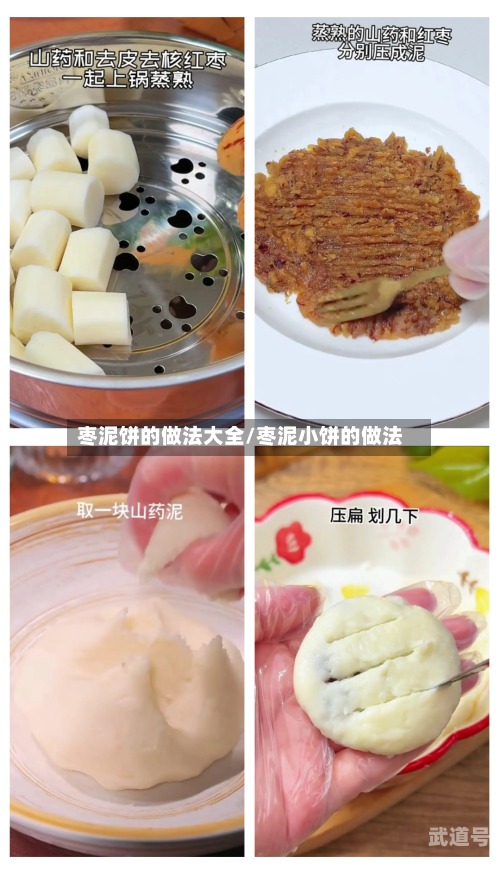 枣泥饼的做法大全/枣泥小饼的做法