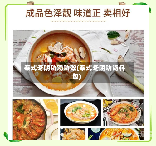 泰式冬阴功汤功效(泰式冬阴功汤料包)