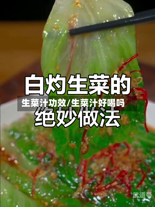 生菜汁功效/生菜汁好喝吗