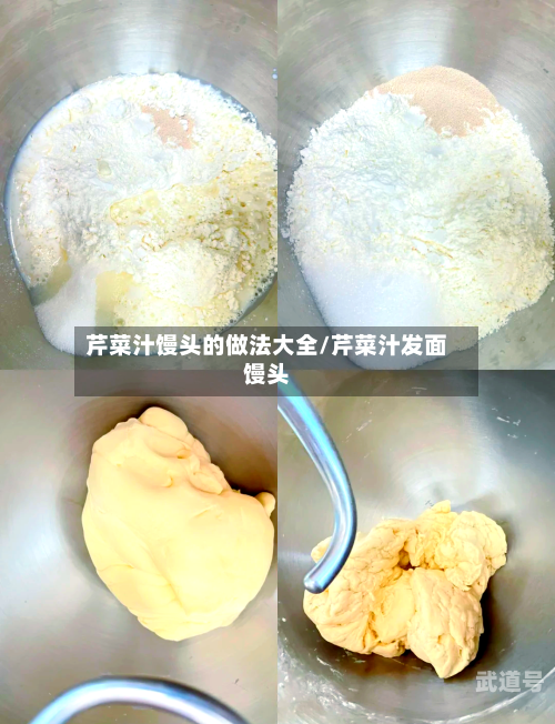 芹菜汁馒头的做法大全/芹菜汁发面馒头