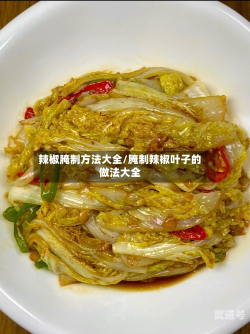 辣椒腌制方法大全/腌制辣椒叶子的做法大全