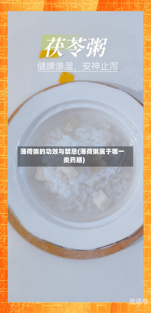 薄荷粥的功效与禁忌(薄荷粥属于哪一类药膳)