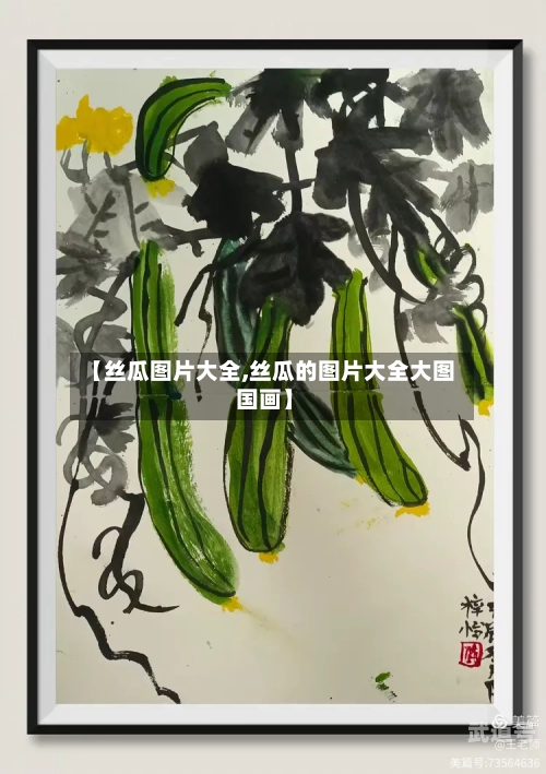 【丝瓜图片大全,丝瓜的图片大全大图 国画】