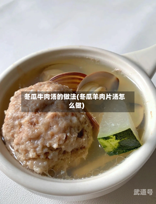 冬瓜牛肉汤的做法(冬瓜羊肉片汤怎么做)
