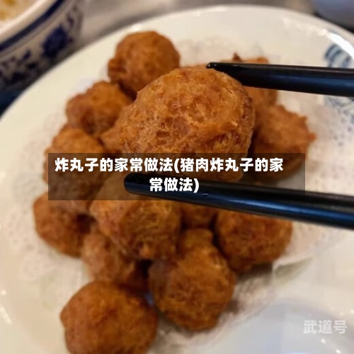 炸丸子的家常做法(猪肉炸丸子的家常做法)