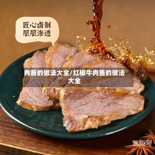 肉酱的做法大全/红椒牛肉酱的做法大全