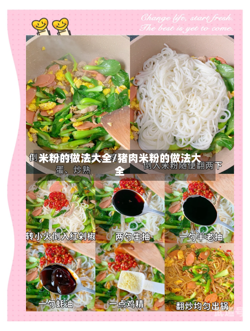 米粉的做法大全/猪肉米粉的做法大全