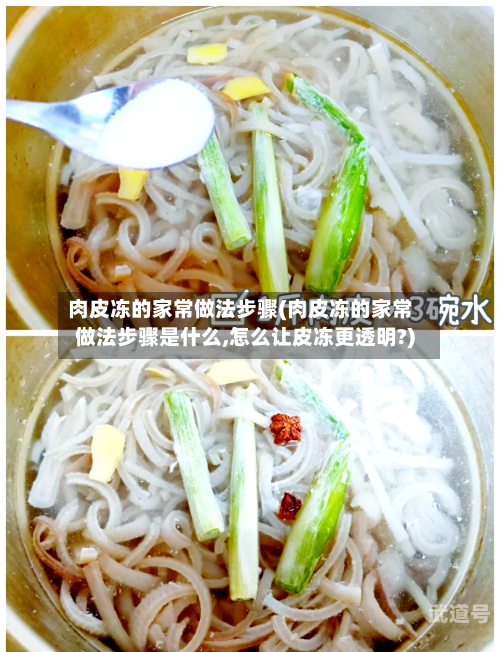 肉皮冻的家常做法步骤(肉皮冻的家常做法步骤是什么,怎么让皮冻更透明?)