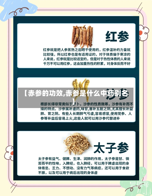 【赤参的功效,赤参是什么中药别名】