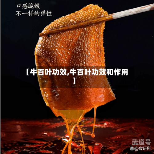 【牛百叶功效,牛百叶功效和作用】