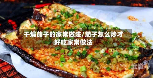 干煸茄子的家常做法/茄子怎么炒才好吃家常做法