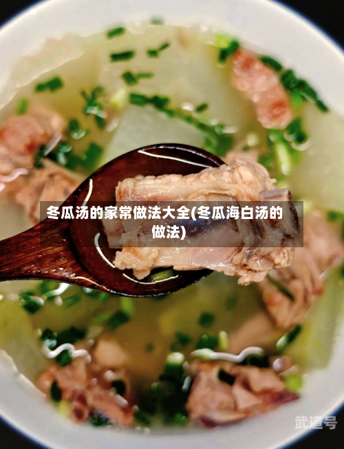 冬瓜汤的家常做法大全(冬瓜海白汤的做法)