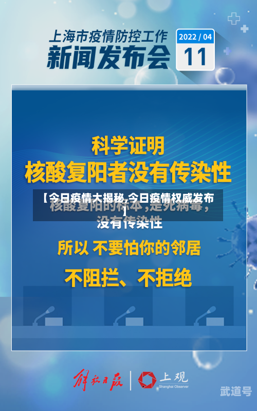 【今日疫情大揭秘,今日疫情权威发布】