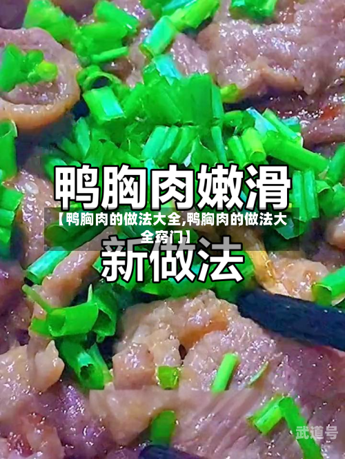 【鸭胸肉的做法大全,鸭胸肉的做法大全窍门】