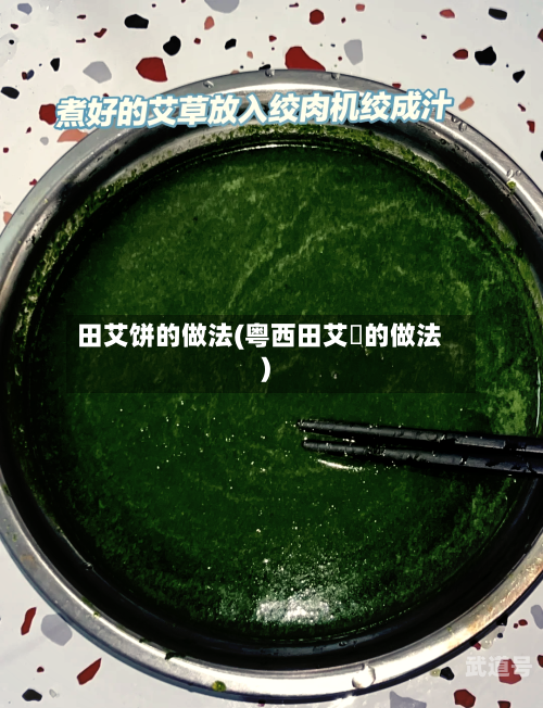 田艾饼的做法(粤西田艾籺的做法)