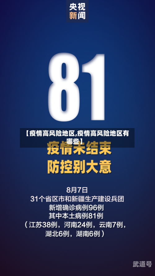 【疫情高风险地区,疫情高风险地区有哪些】