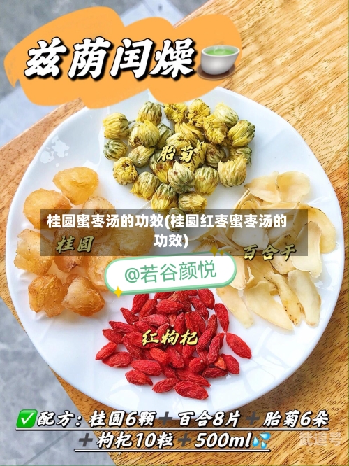 桂圆蜜枣汤的功效(桂圆红枣蜜枣汤的功效)