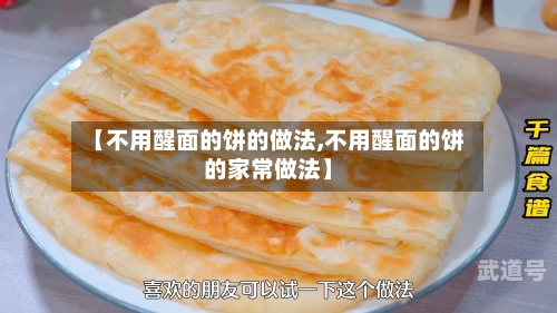 【不用醒面的饼的做法,不用醒面的饼的家常做法】