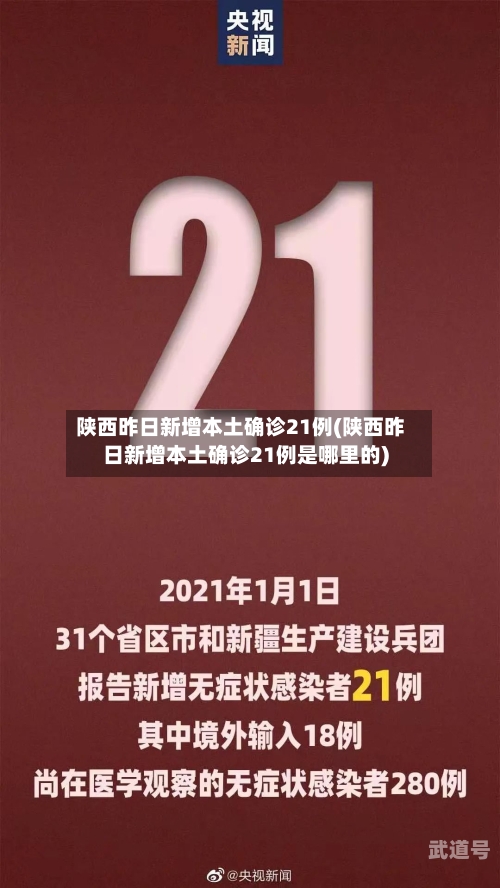 陕西昨日新增本土确诊21例(陕西昨日新增本土确诊21例是哪里的)
