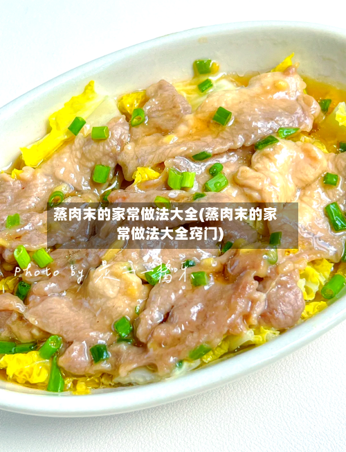 蒸肉末的家常做法大全(蒸肉末的家常做法大全窍门)