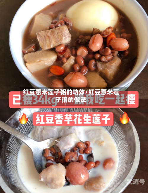 红豆薏米莲子粥的功效/红豆薏米莲子粥的做法-第3张图片