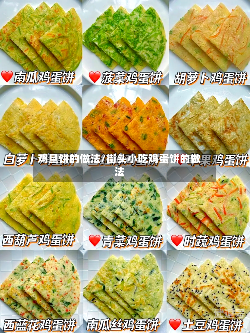 鸡旦饼的做法/街头小吃鸡蛋饼的做法