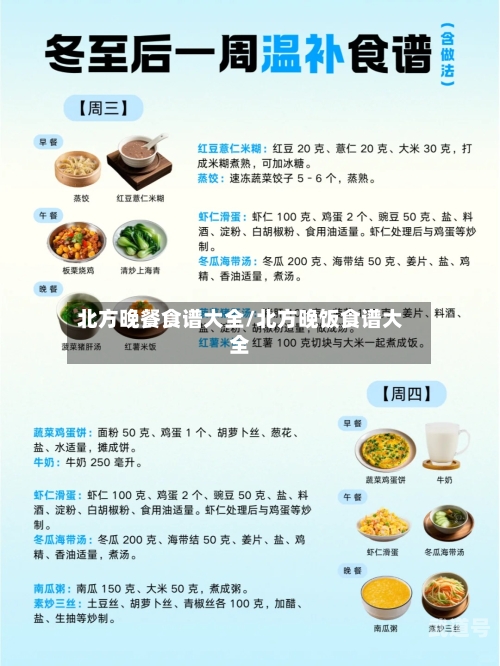 北方晚餐食谱大全/北方晚饭食谱大全-第3张图片