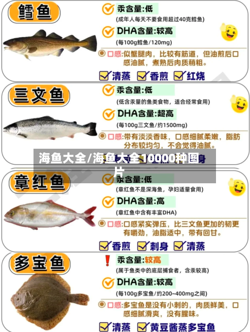 海鱼大全/海鱼大全10000种图片