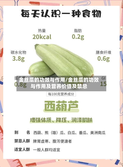 金丝瓜的功效与作用/金丝瓜的功效与作用及营养价值及禁忌