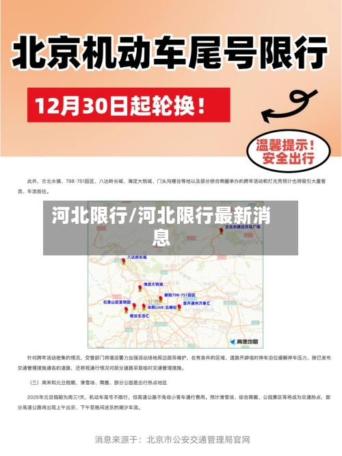 河北限行/河北限行最新消息