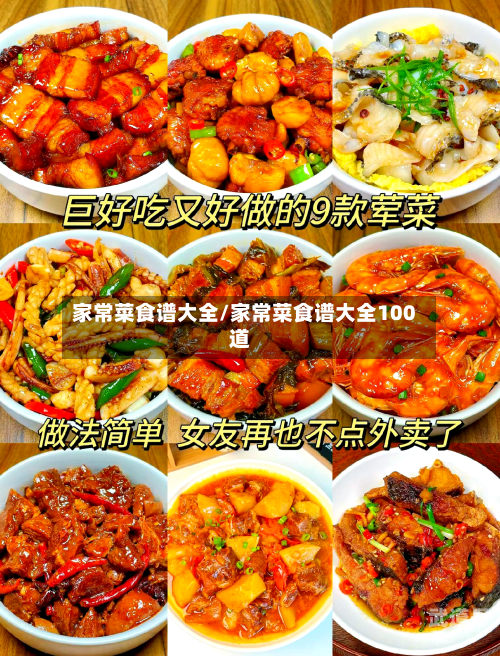 家常菜食谱大全/家常菜食谱大全100道