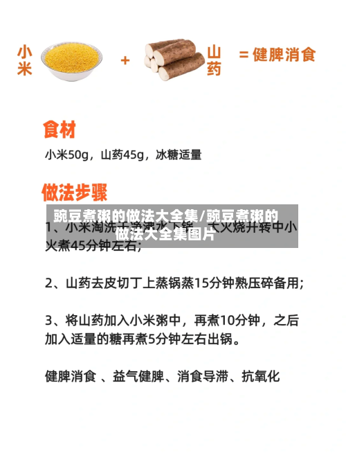 豌豆煮粥的做法大全集/豌豆煮粥的做法大全集图片