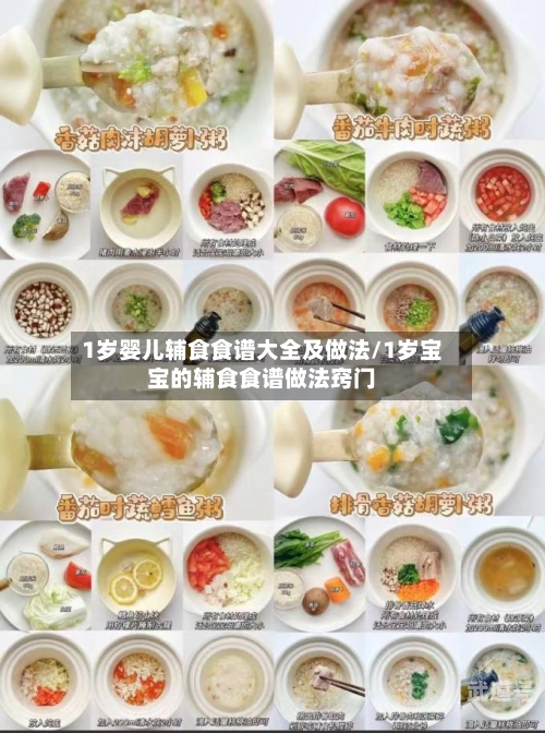 1岁婴儿辅食食谱大全及做法/1岁宝宝的辅食食谱做法窍门
