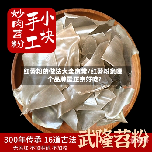 红薯粉的做法大全家常/红薯粉条哪个品牌最正宗好吃?