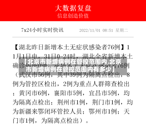 【北京市新增病例在管控范围内,北京市新增病例在管控范围内有多少】