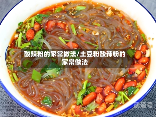 酸辣粉的家常做法/土豆粉酸辣粉的家常做法