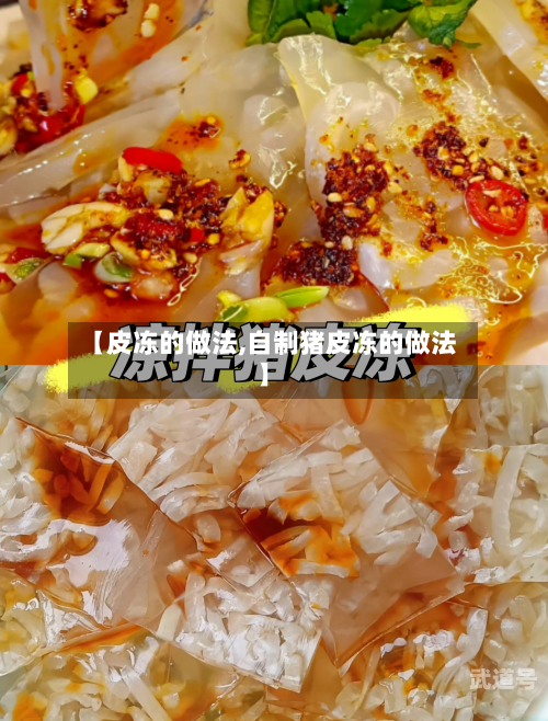【皮冻的做法,自制猪皮冻的做法】
