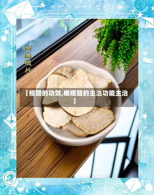 【榄醋的功效,橄榄醋的主治功能主治】-第3张图片