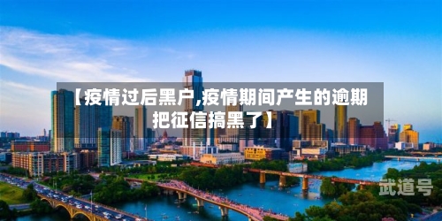 【疫情过后黑户,疫情期间产生的逾期把征信搞黑了】-第3张图片